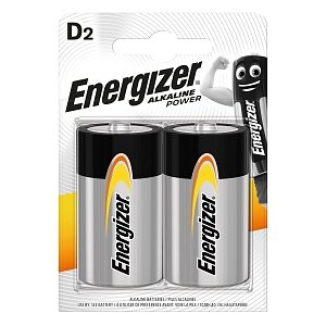 Energizer 1,5 V Mπαταρίες 2 τεμάχια Αλκαλικές D